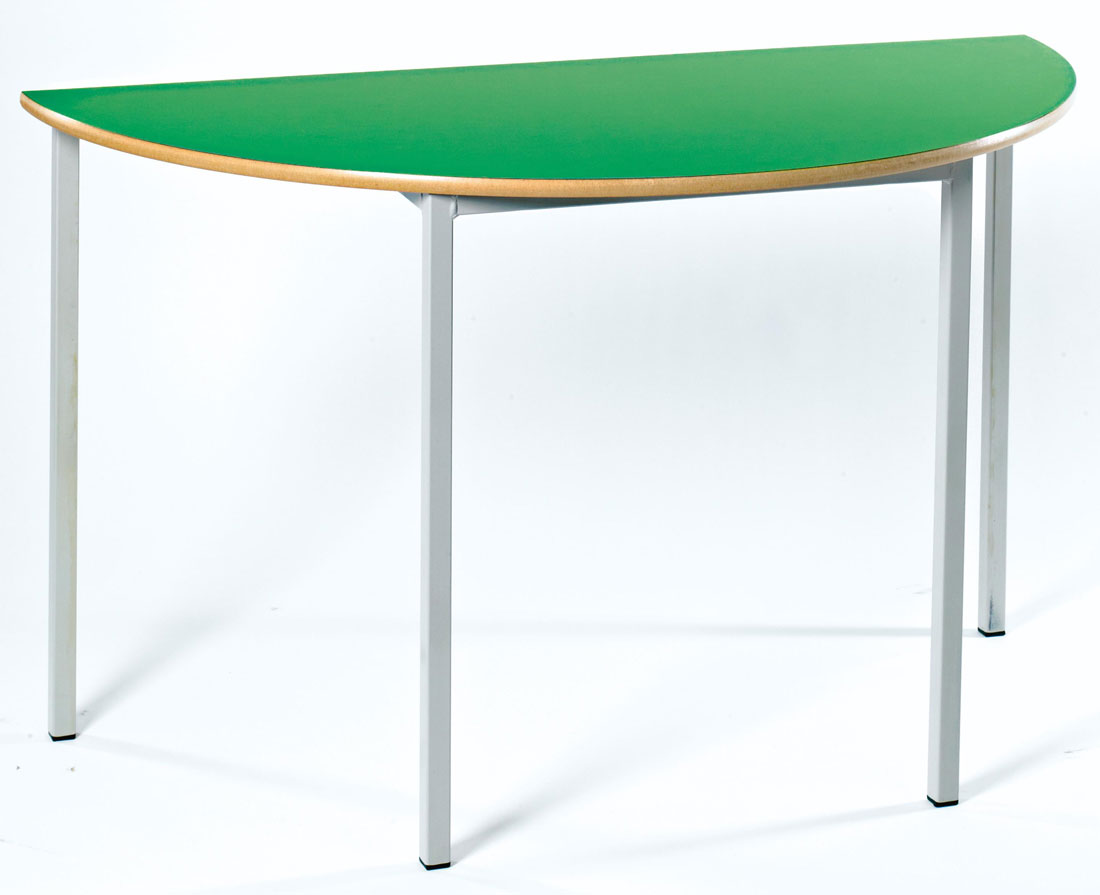 Semi Circular Classroom Table, What Is A Half Circle Table Called