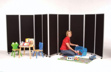 Concertina Mobile Room Dividers