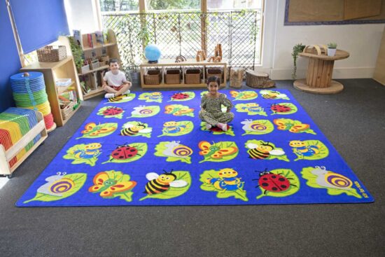 Back To Nature Bug Placement Rug - Furniture For Schools