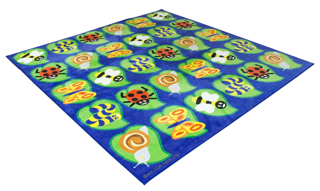 Back To Nature Bug Placement Rug Furniture For Schools