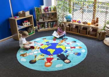 Children of the World Multicultural Carpet