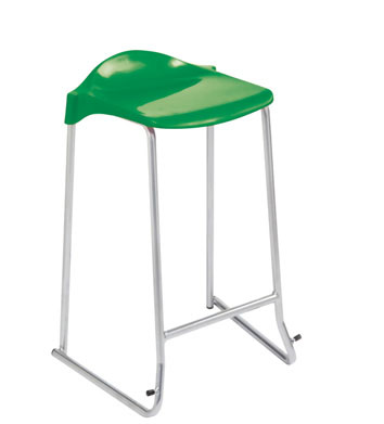 Skid Base Poly Science Stool
