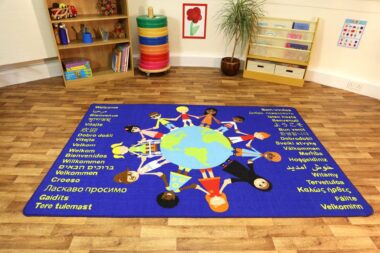 Children of the World Welcome Carpet