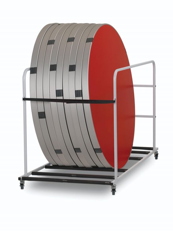 Fast Fold Round Table Trolley