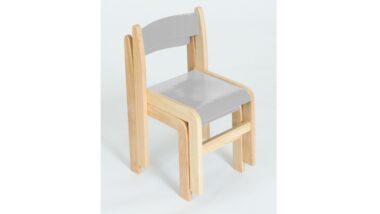 grey Wooden Primary Chair