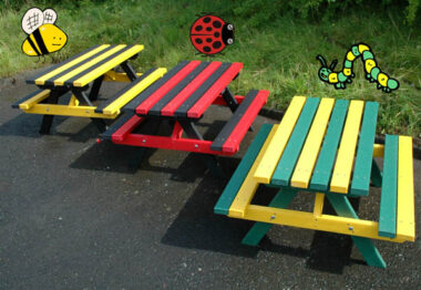 Junior Insect Picnic Bench