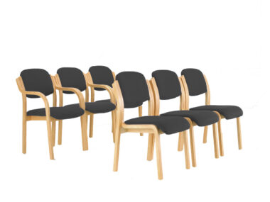 Conference Wood Frame Chair