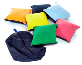 pack of 6 outdoor carry cushions