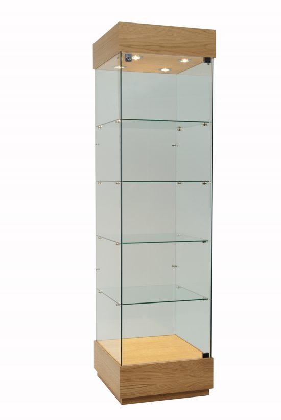 Timber Base Trophy Cabinet