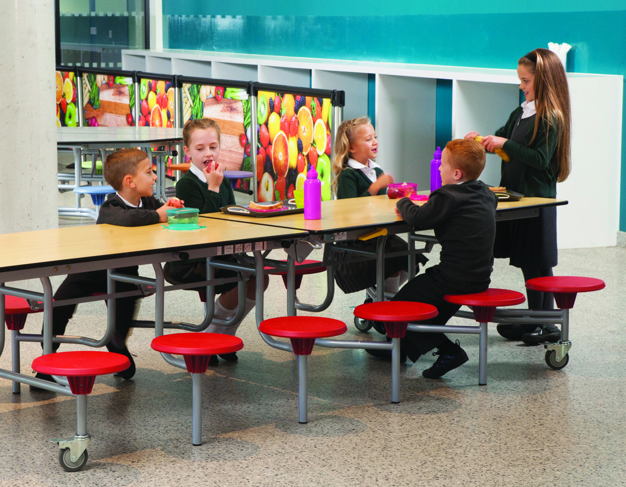 Dining Furniture For Schools, Round School Dining Tables