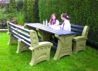 Premier Recycled Table & Bench Sets