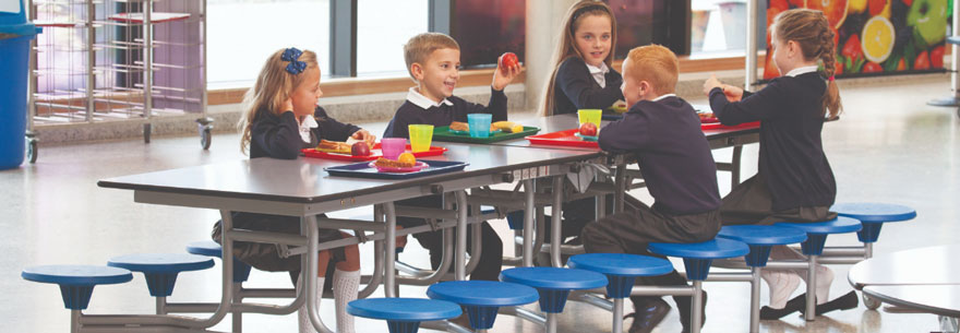 school dining room table