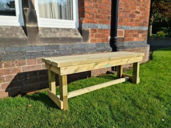 Rustic Timber Bench