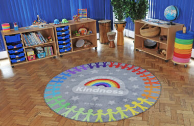 kindness circle rug