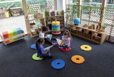 Circular Rainbow Mats