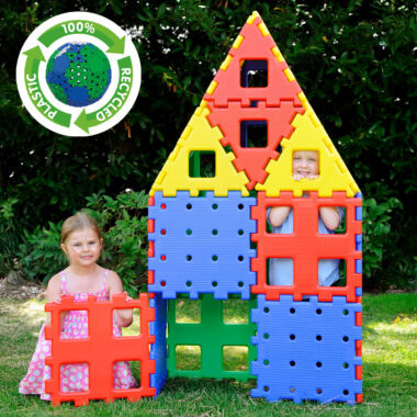 XL Polydron Sets - Primary Colours