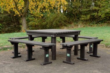 Economy Square Table & Seats Set