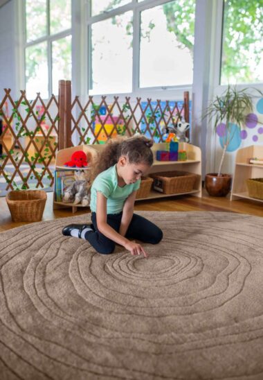 Spiral Super Deluxe Carved Carpet