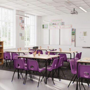 Series E Classroom Pack - 15 Tables & 30 Chairs