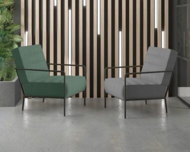 Steel Frame Reception Armchair