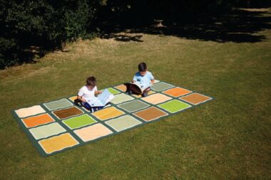 Nature Trail Rectangular Outdoor Placement Carpet