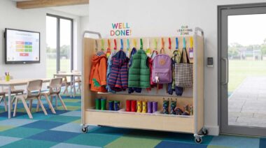 Heavy Duty Mobile Cloakroom Trolley