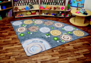 Tree Stump Corner Carpet