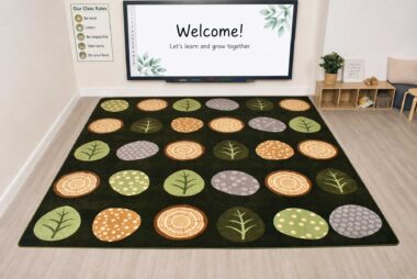 Living Landscape 2x2m Square Carpet