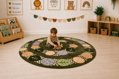 Circular Nature Trail Carpet 2m Diameter