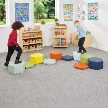Hexagonal Cushion Seats